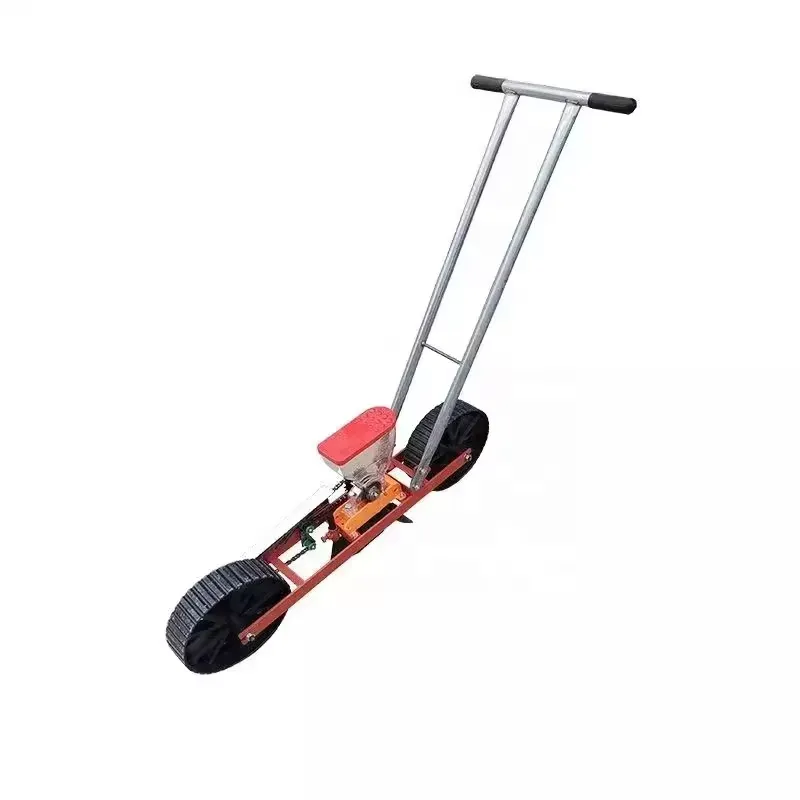 Manual Seeder Hand - Mesin Penanam Benih Sayuran Portabel Dorong