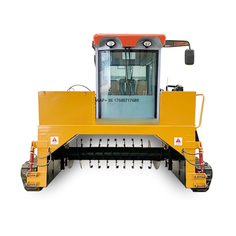 Compost Turner Machine - Mesin Pengolah Kompos Tipe Crawler untuk