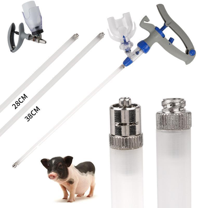Veterinary Syringe Gun - Injektor Kontinu Hewan 1-10Ml dengan Tabung