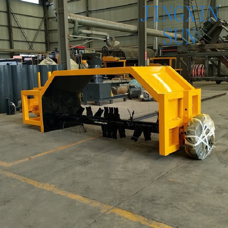 Compost Turner Machine - Pengolah Kompos Manual Bertenaga Traktor, Peralatan