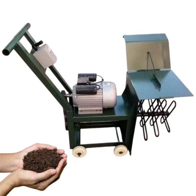 Compost Turner Machine - Mesin Pengaduk dan Pencampur Substrat Jamur