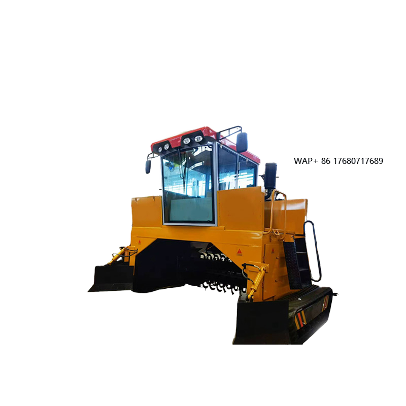 Compost Turner Machine - Mesin Pengolah Kompos Mobile Kapasitas Besar