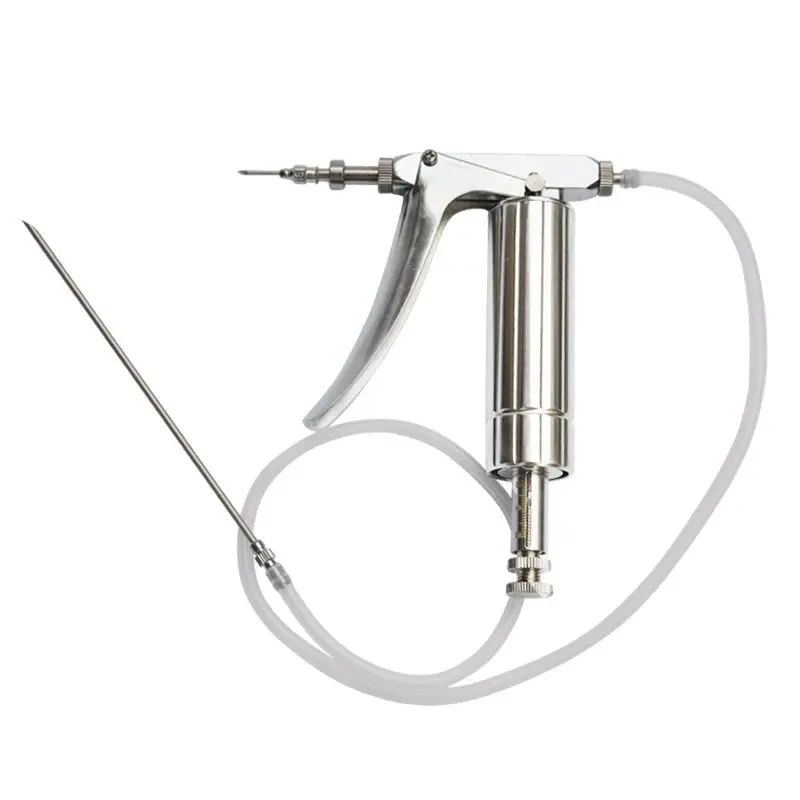 Veterinary Syringe Gun - Vaksin baja antikarat, jarum suntik kontinu