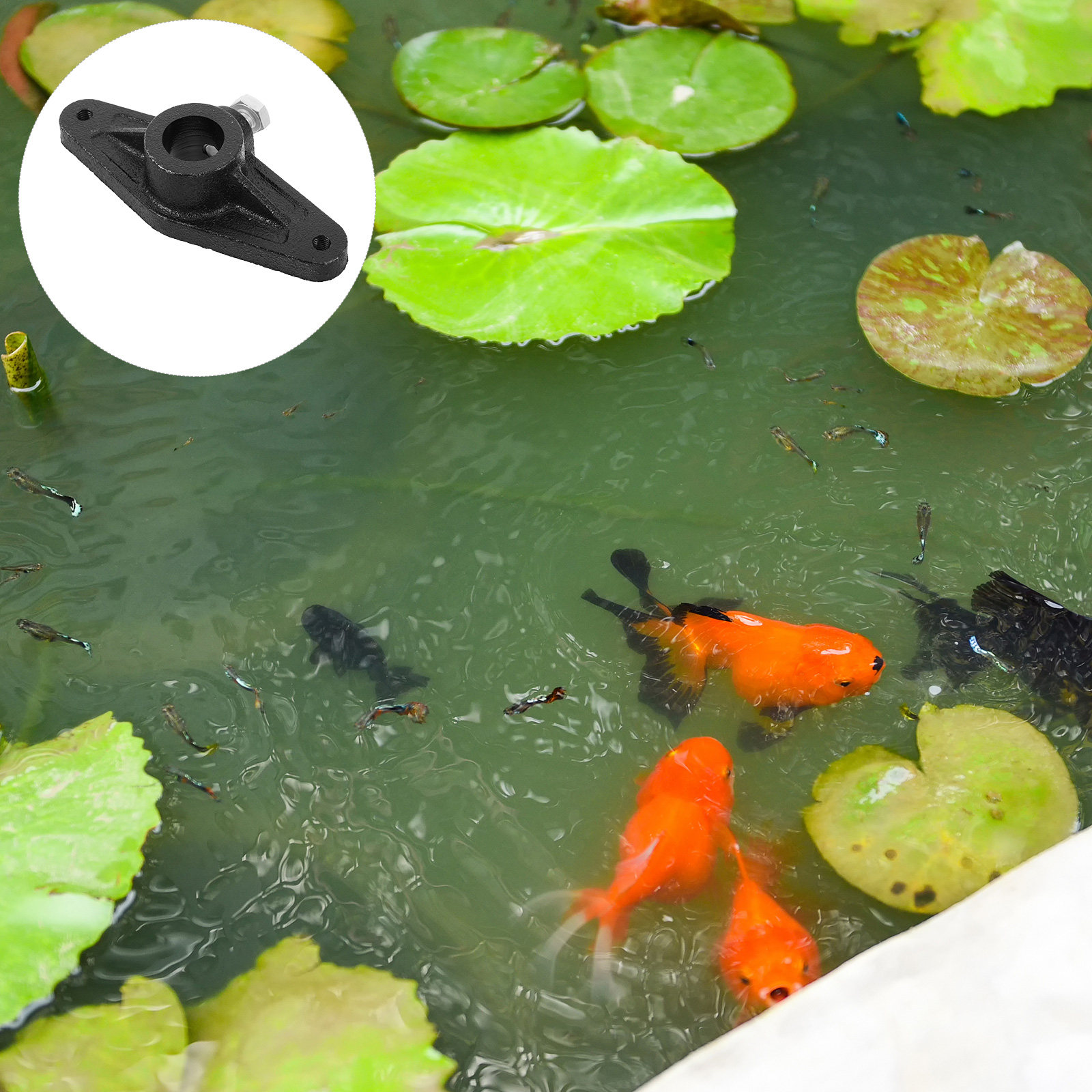 Fish Pond Aerator - Pegangan Engkol Roda Ikan Hitam Pengganti