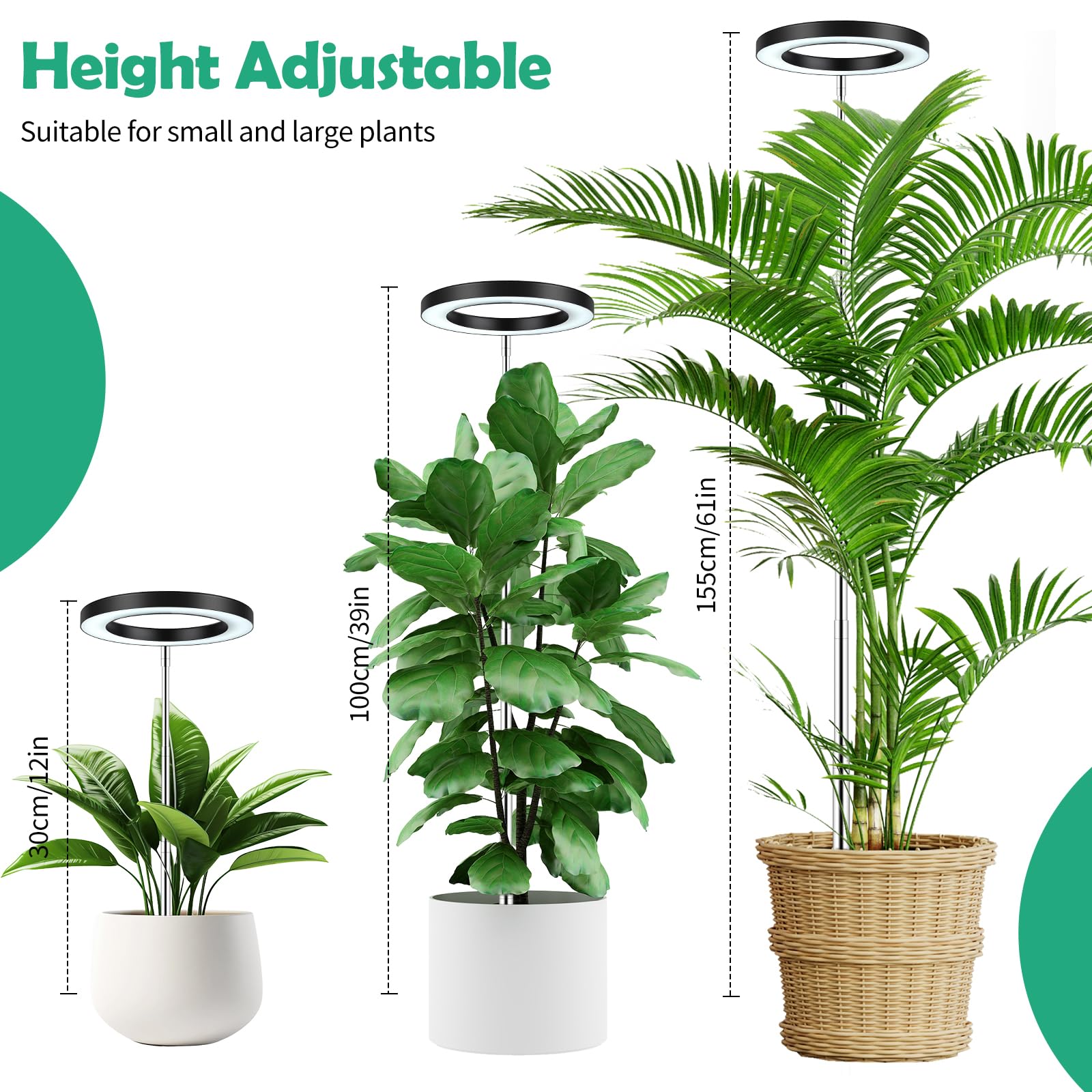 Plant Growth Regulator - Lampu Tanam Tanaman, Dapat Diatur Ketinggiannya