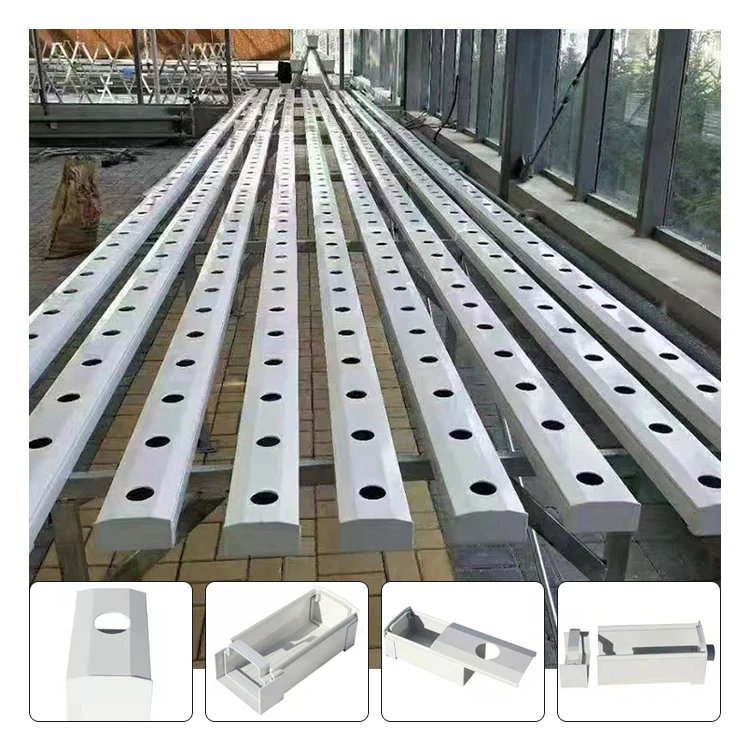 Hydroponic Nft Channel - Sistem Irigasi Saluran PVC Hidroponik NFT