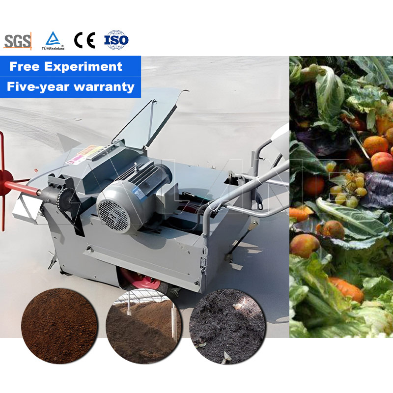 Compost Turner Machine - Mesin Pembalik Kompos LANE Self-Propelled Mixer,