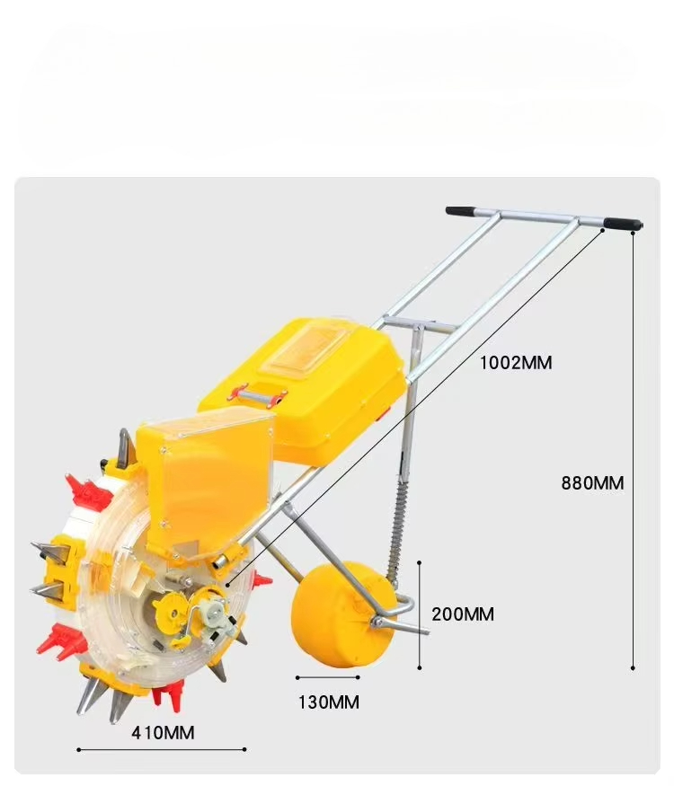 Manual Seeder Hand - Alat Penanam Manual 2 Baris Presisi