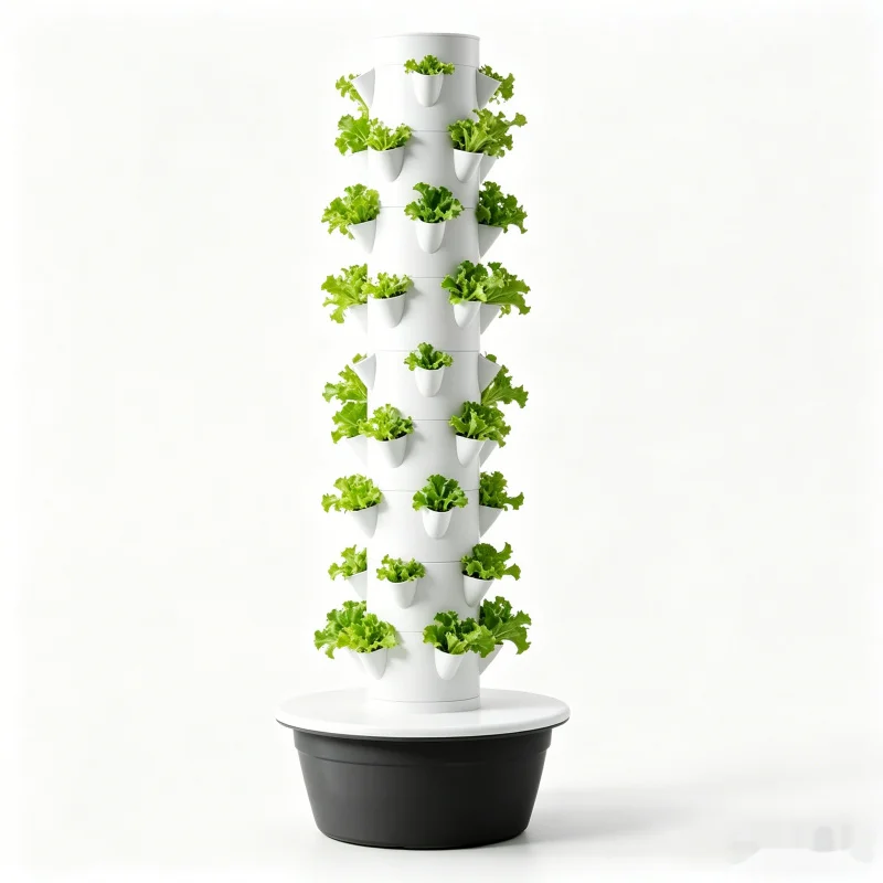 Hydroponic Nft Channel - Menara Hidroponik Vertikal Pintar 9 Lapis