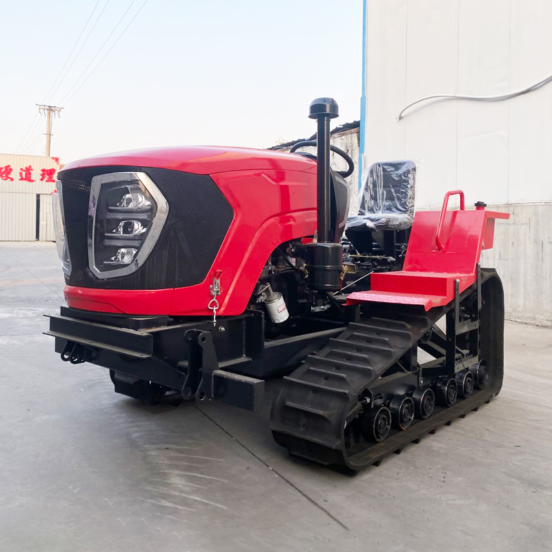 Agriculture Farming Types - Traktor Crawler 60 HP Kustom, Rotary
