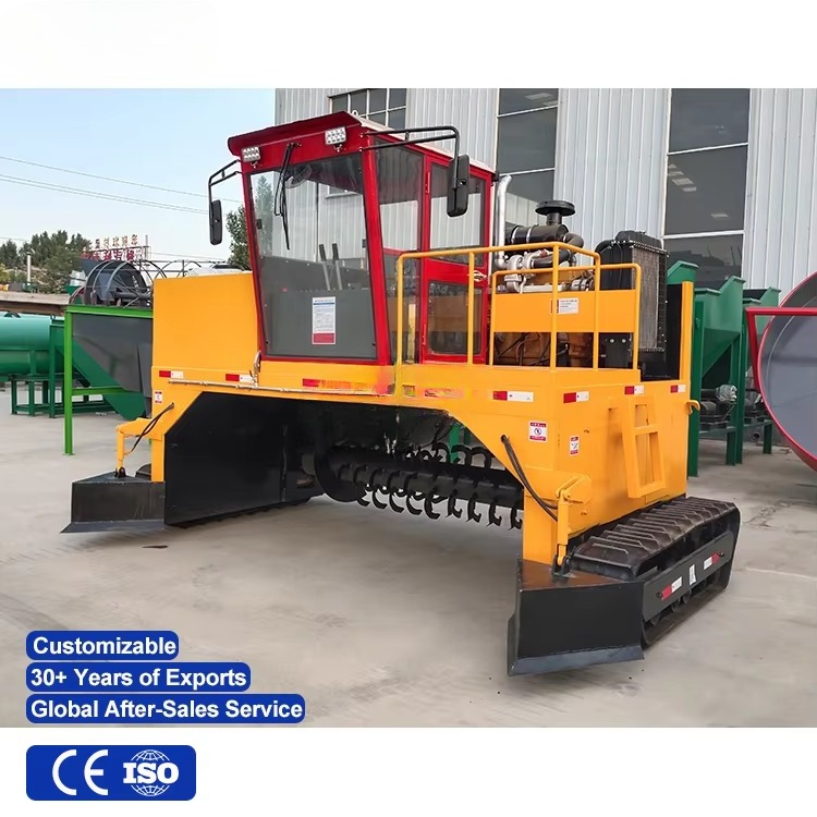 Mesin Pembuat Kompos Otomatis  - Compost Turner Machine ulasan dan harga