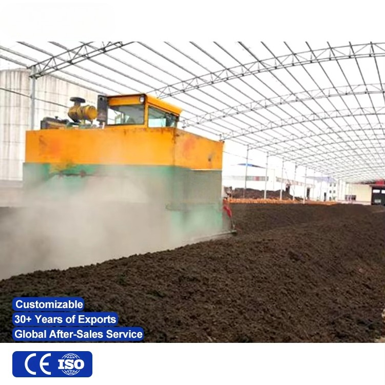 Mesin Pembuat Kompos Otomatis  - Compost Turner Machine ulasan dan harga