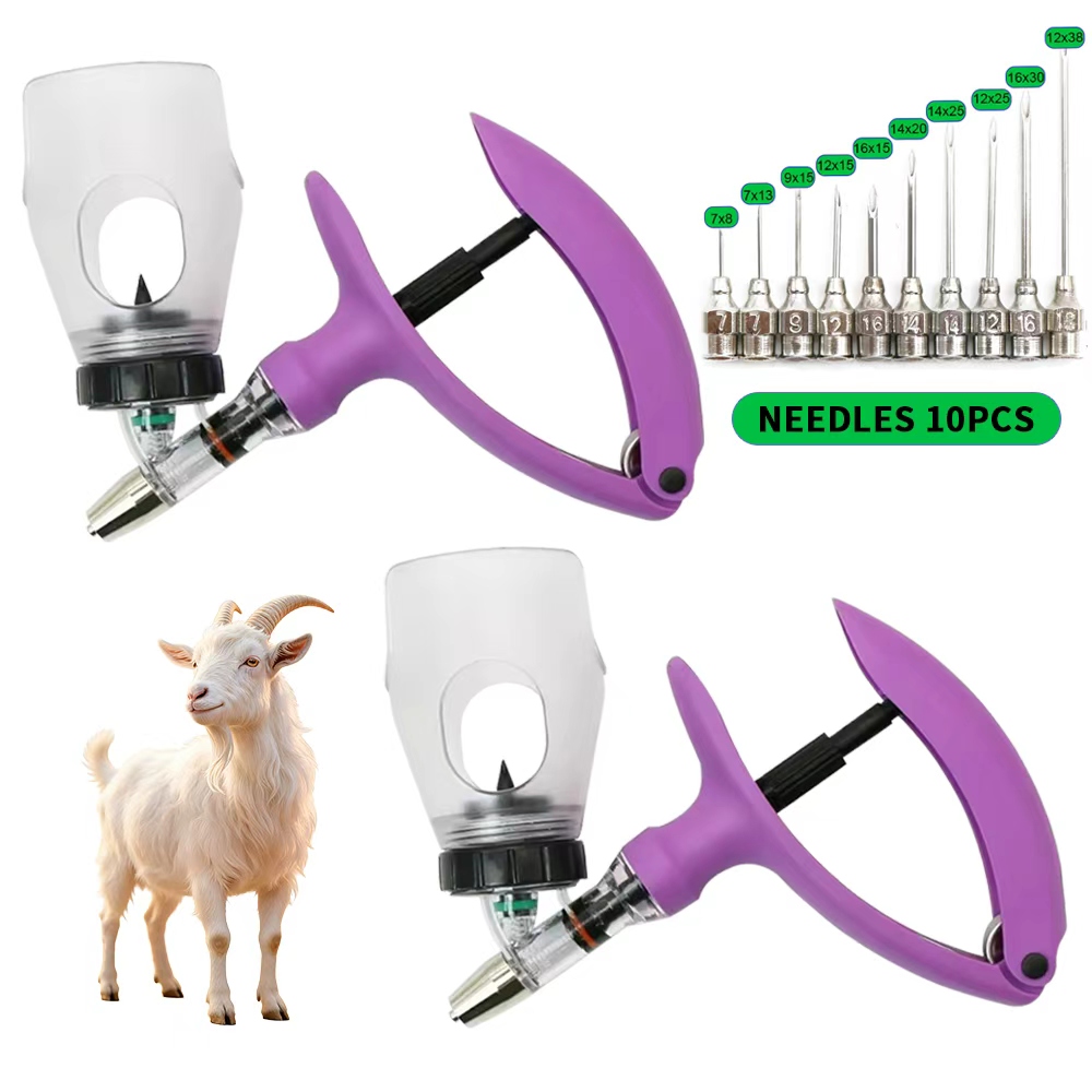1 Buah 2/5ml Alat Suntik Otoma - Veterinary Syringe Gun ulasan dan harga