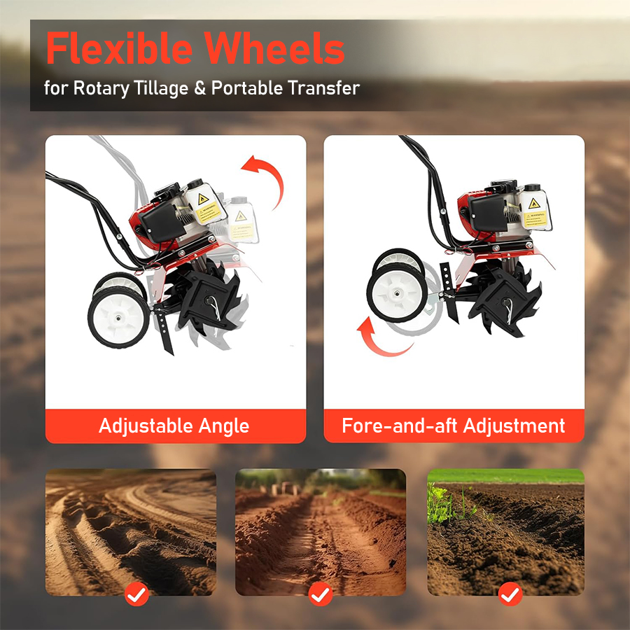 Mesin Pengolah Tanah Mini Tung - Farming Tools For Agriculture ulasan dan harga