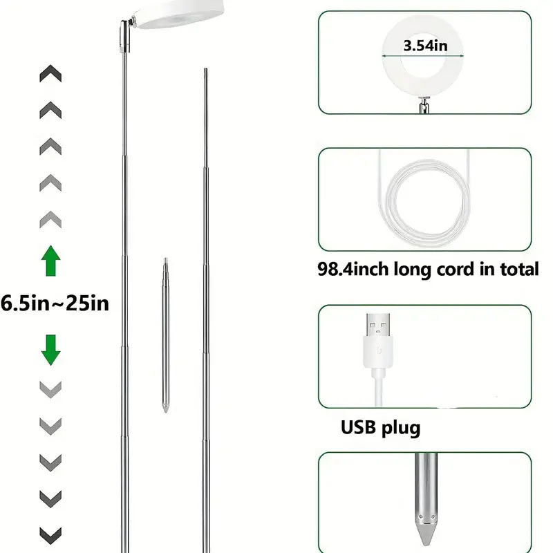 Lampu tumbuh LED spektrum penu - Plant Growth Regulator ulasan dan harga