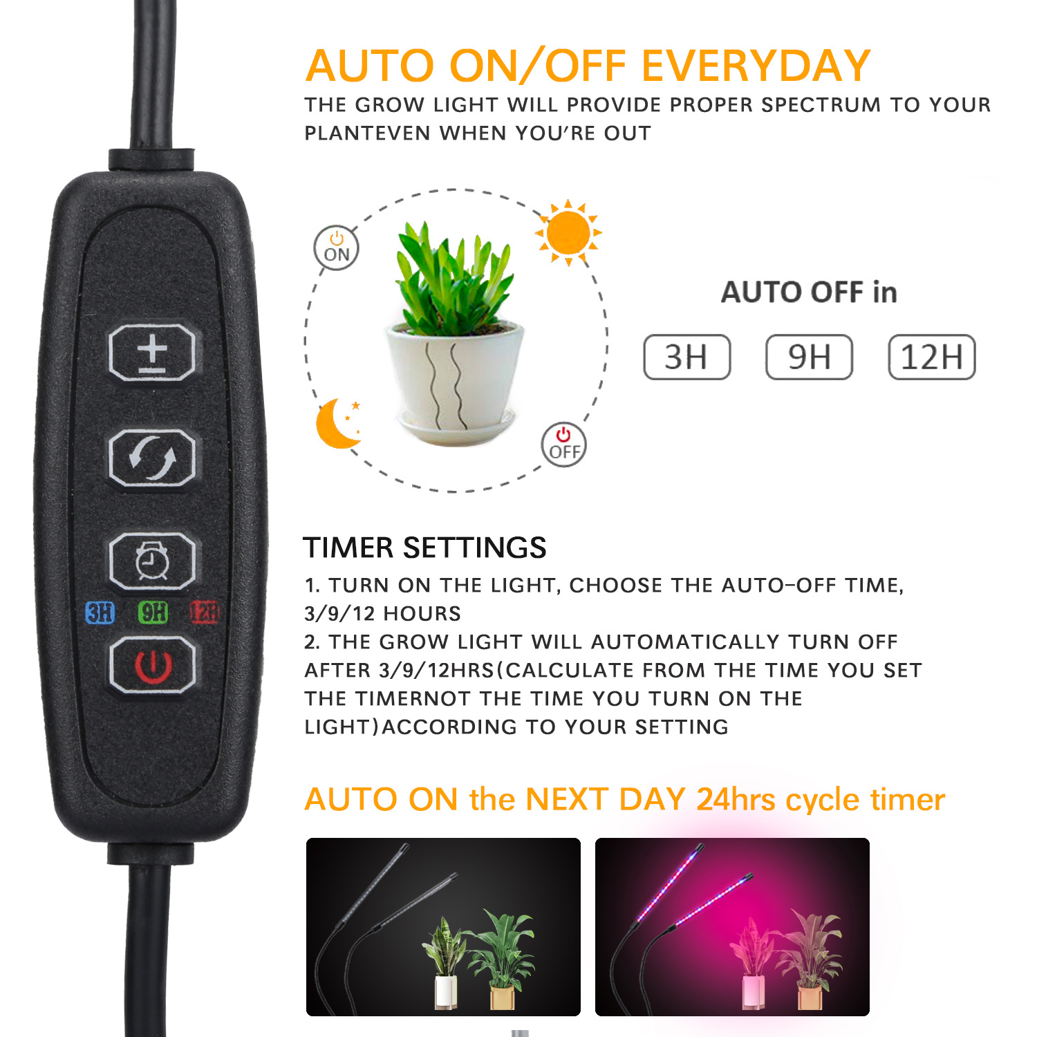 Lampu tumbuh tanaman LED USB d - Plant Growth Regulator ulasan dan harga