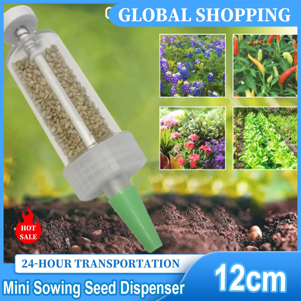 Dispenser Benih Penaburan Mini - Manual Seeder Hand ulasan dan harga