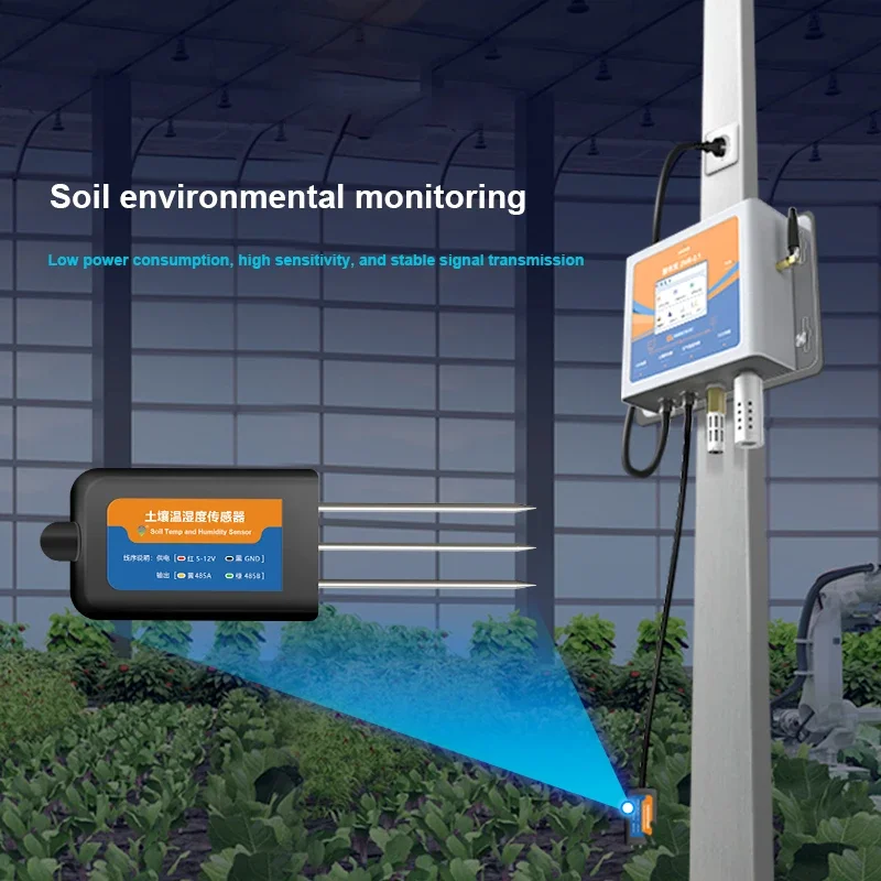 Sensor Lingkungan Pertanian Ce - Precision Farming Smart Agriculture ulasan dan harga