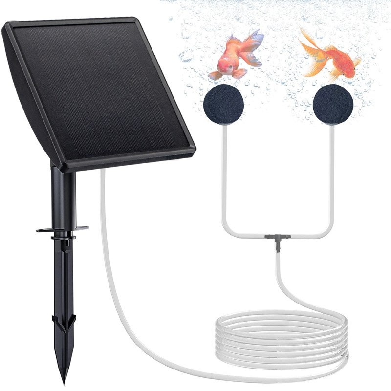 Aerator Kolam Tenaga Surya Pom - Fish Pond Aerator ulasan dan harga