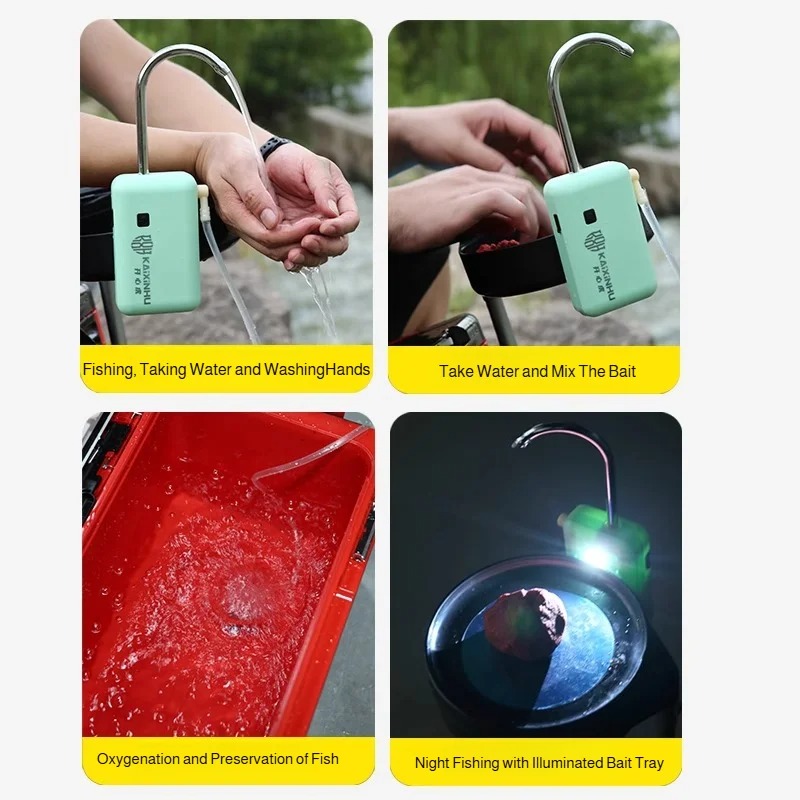 Pompa Oksigen Elektrik Portabe - Fish Pond Aerator ulasan dan harga
