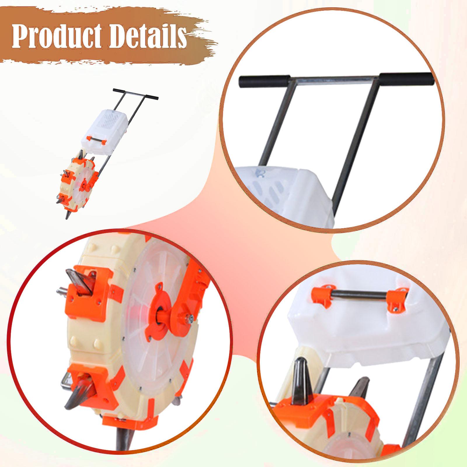 Alat Penanam Pupuk Dorong Manu - Manual Seeder Hand ulasan dan harga