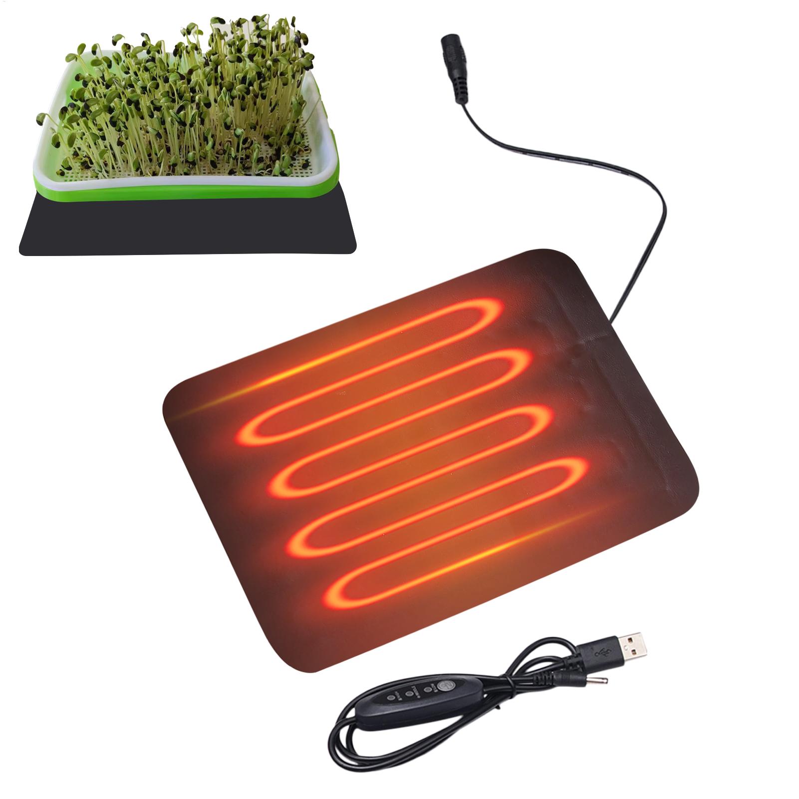 Alas Pemanas Bibit 8.5W 5V 2A, - Plant Growth Regulator ulasan dan harga