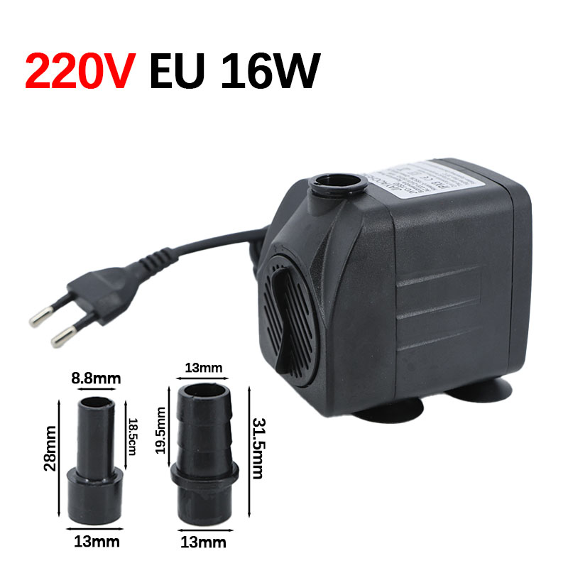 AC 220V 16W 25W Pompa Air Subm - Fish Pond Aerator ulasan dan harga