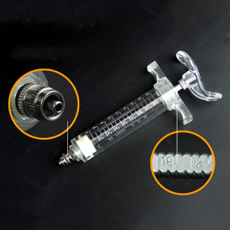 20Ml 30Ml 50Ml 100Ml Jarum Sun - Veterinary Syringe Gun ulasan dan harga