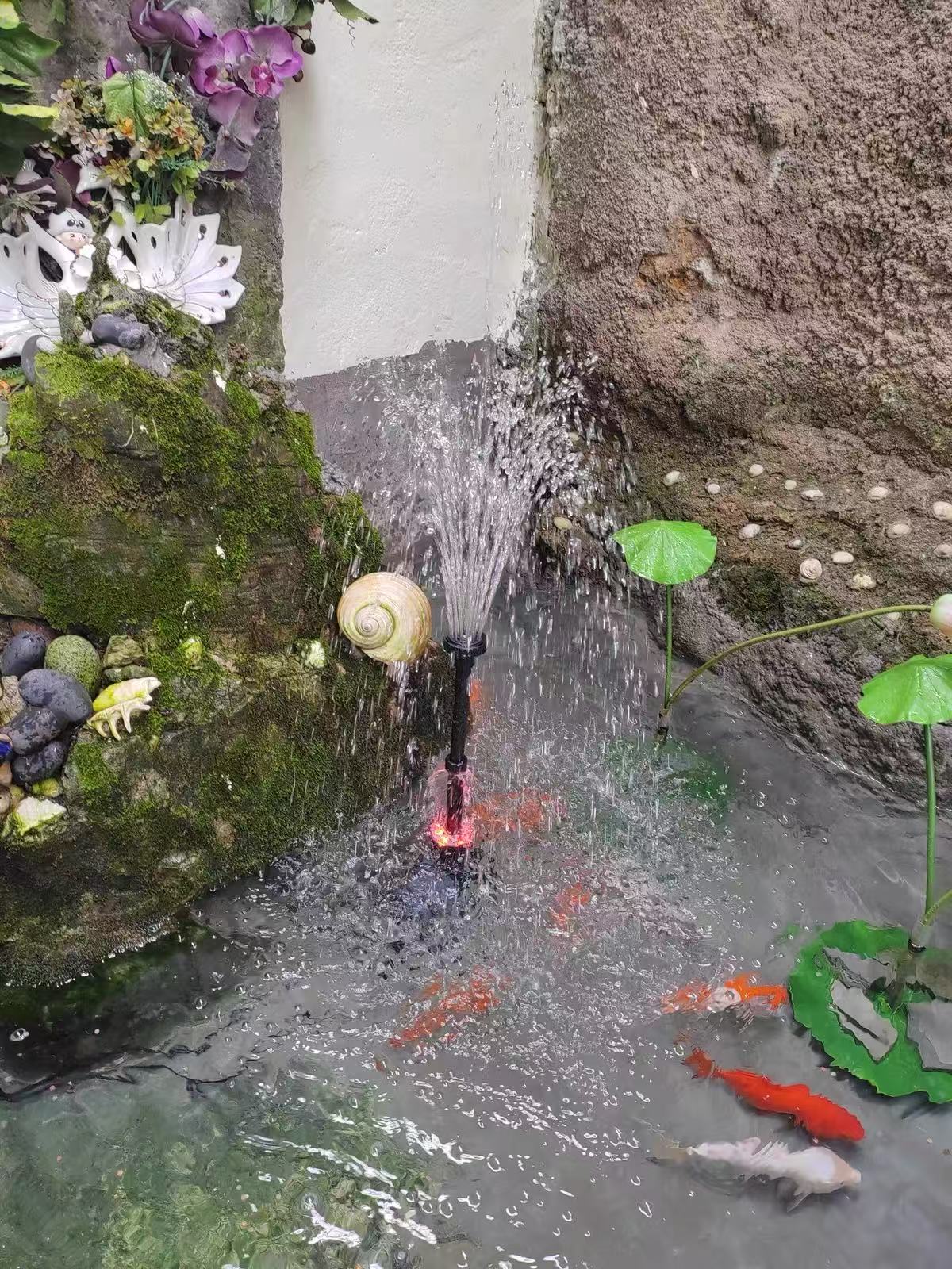 Pompa air mancur, pompa air, p - Fish Pond Aerator ulasan dan harga