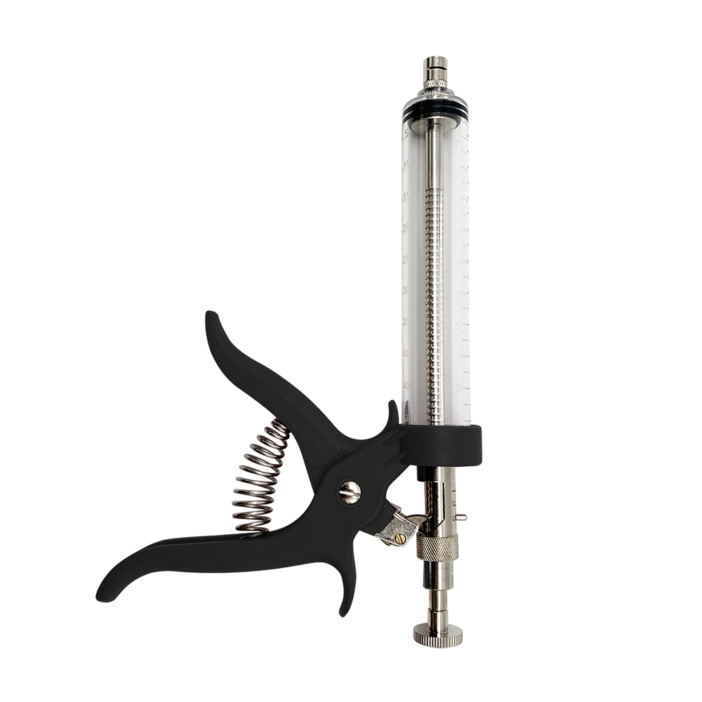 1 buah hewan 50ml jarum suntik - Veterinary Syringe Gun ulasan dan harga
