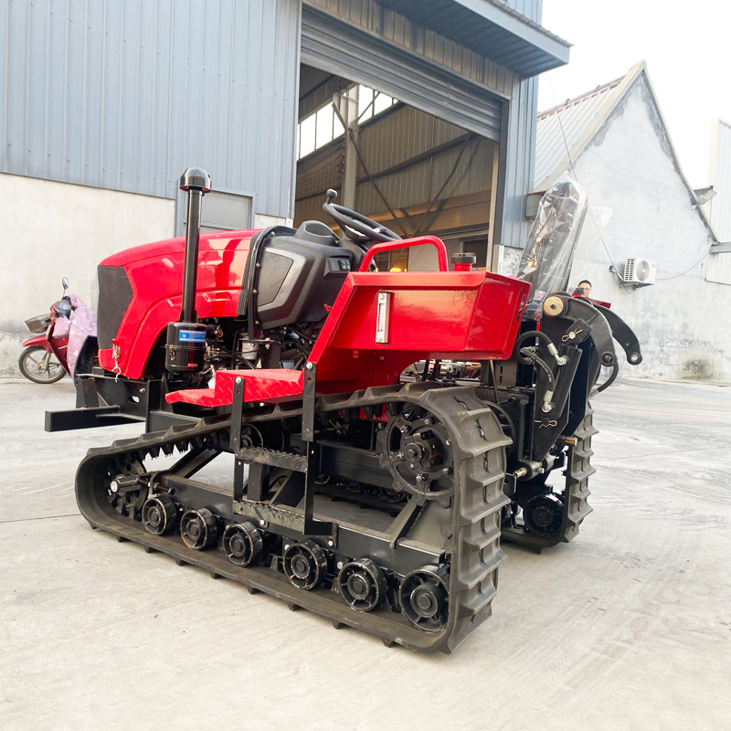 Traktor Crawler 60 HP Kustom,  - Agriculture Farming Types ulasan dan harga