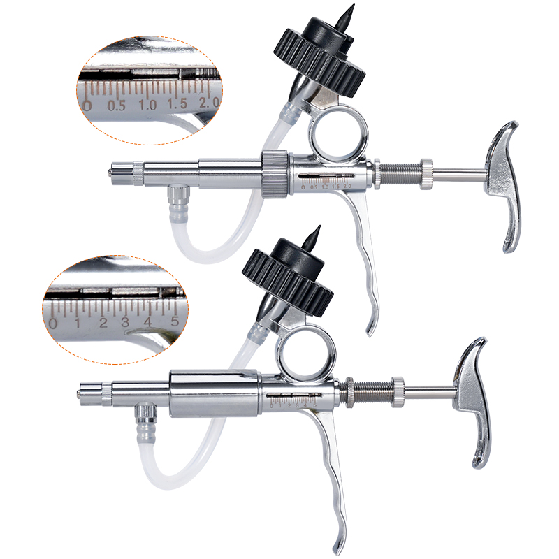 2ml/5ml Injektor Unggas Otomat - Veterinary Syringe Gun ulasan dan harga